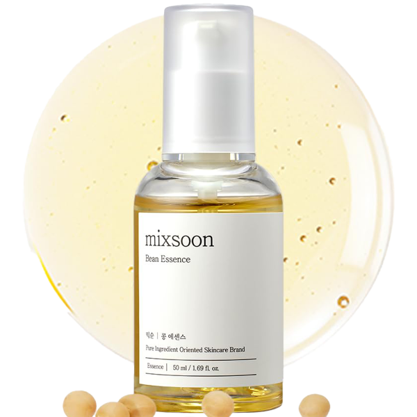 Mixsoon Bean Essence Exfoliating Hydrating Korean Skin Care Glass Skin Hyaluronic Acid Serum