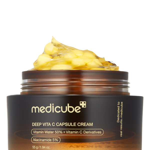 Medicube Deep Vitamin C Golden Capsule Face Moisturizer