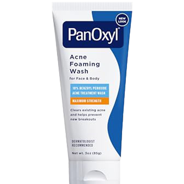 Panoxyl Acne Foaming Wash Benzoyl Peroxide 10% Maximum Strength Antimicrobial
