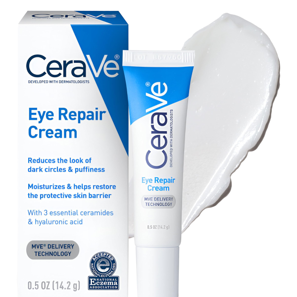Cerave Eye Repair Cream, Under Eye Cream For Puffiness And Bags Under Eyes